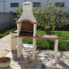 Somerset Masonry Barbecue with Side Table