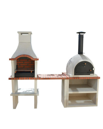 ON SALE Springfield  Outdoor Wood Pizza Oven & Barbecue Grill FIRELAND
