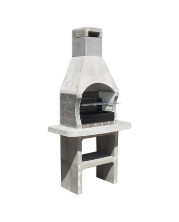 Charcoal Masonry Barbecue Grill H221cm x W114cm IN STOCK FREE DELIVERY