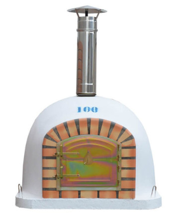 Prestige 100x100 Wood-Fired Pizza Oven | Handmade & Outdoor Ready