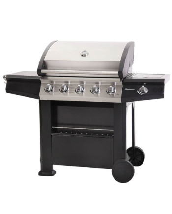 Lifestyle Dominica 5+1 Gas BBQ with Side Burner at Fireland.co.uk