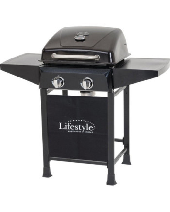 Lifestyle Cuba Economic Gas BBQ Grill 2 Burner at Fireland.co.uk